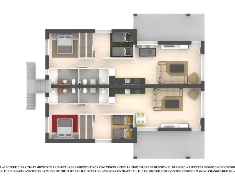 2 slaapkamer Villa te koop in Los Alcazares met zwembad - € 269.500 (Ref: 10175148)