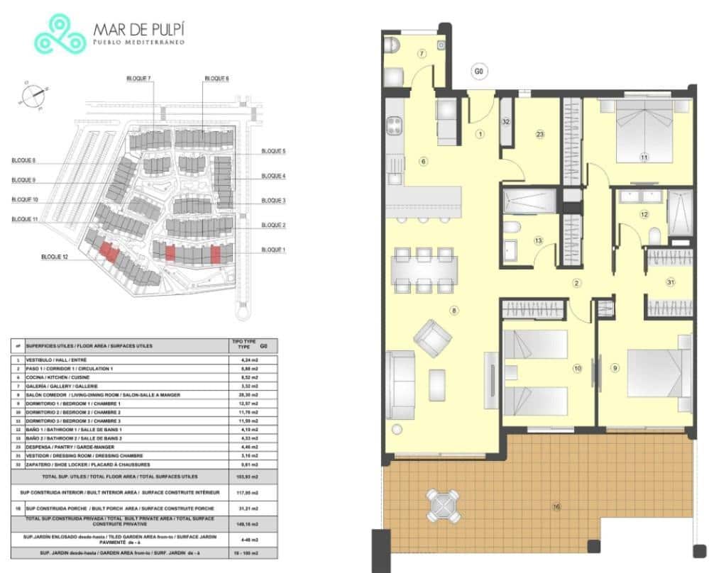3 bedroom Bungalow for sale in San Juan de los Terreros - € 504,000 (Ref: 9174892)