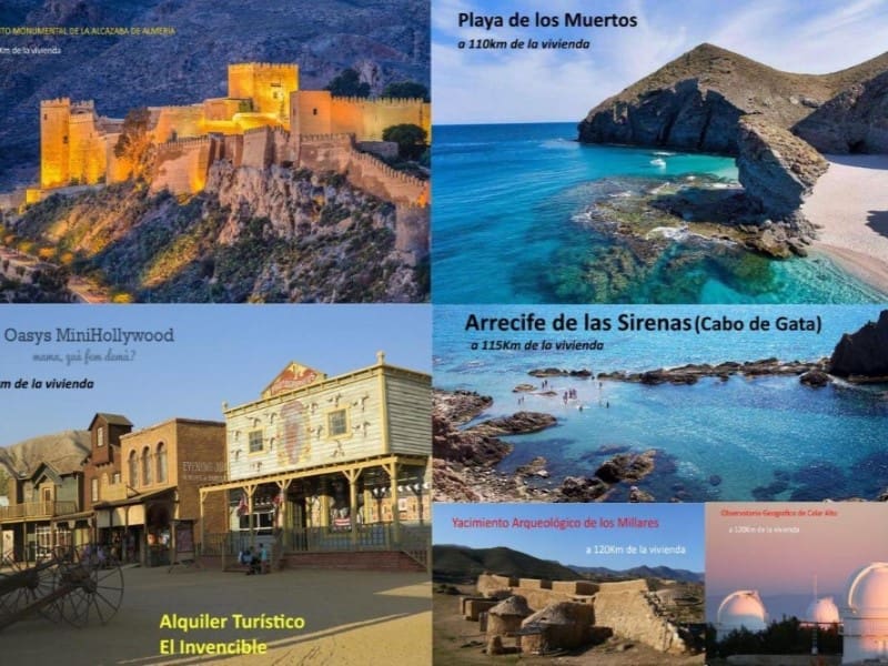 3 slaapkamer Bungalow te huur in San Juan de los Terreros met garage - € 1.250 (Ref: 9777162)