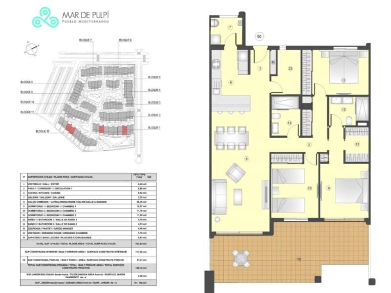 3 bedroom Bungalow for sale in San Juan de los Terreros with garage - € 504,000 (Ref: 9777177)