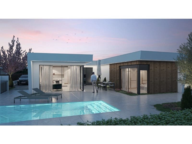 Chalet de 3 habitaciones en San Javier en venta con piscina garaje - 384.900 € (Ref: 9777183)