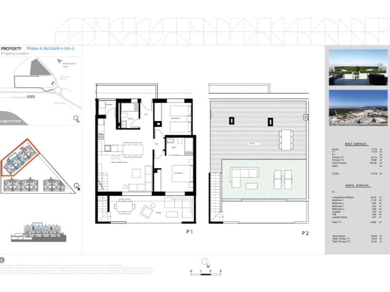 2 soveværelse Bungalow til salg i Torrevieja med swimmingpool - € 330.000 (Ref: 9825107)
