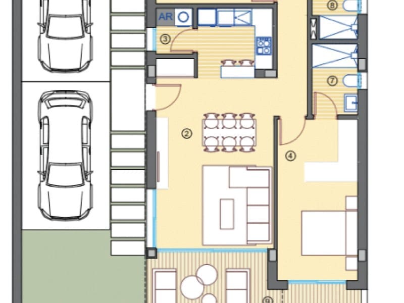 2 sypialnia Apartament na sprzedaż w Muchamiel / Mutxamel z basenem - 399 000 € (Ref: 9825121)