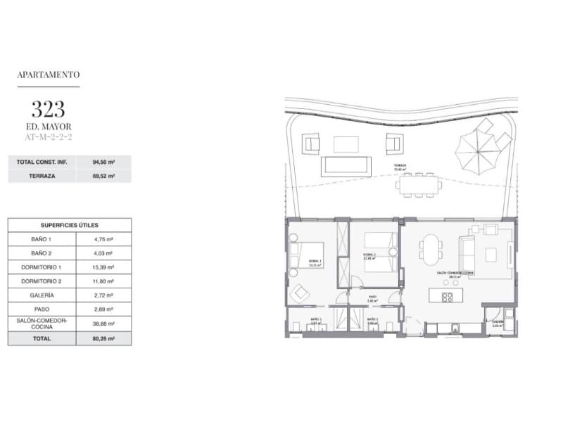 2 soveværelse Lejlighed til salg i Albir med swimmingpool - € 540.000 (Ref: 9825143)