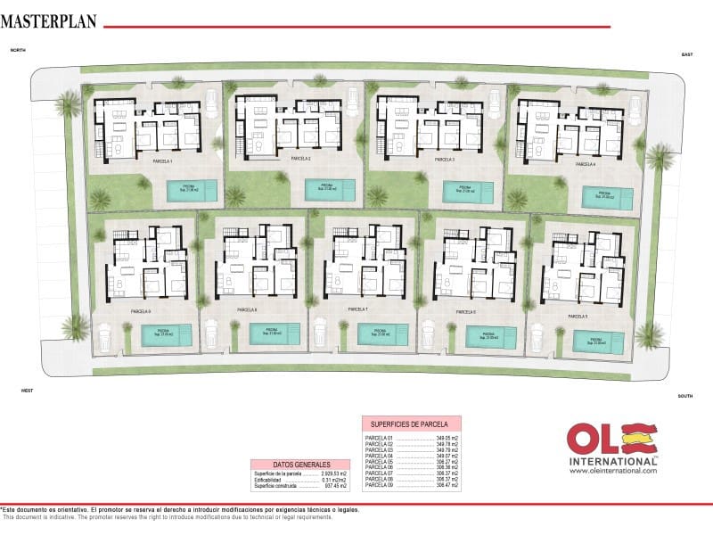 Chalet de 3 habitaciones en Alhama de Murcia en venta con piscina - 345.000 € (Ref: 9825160)