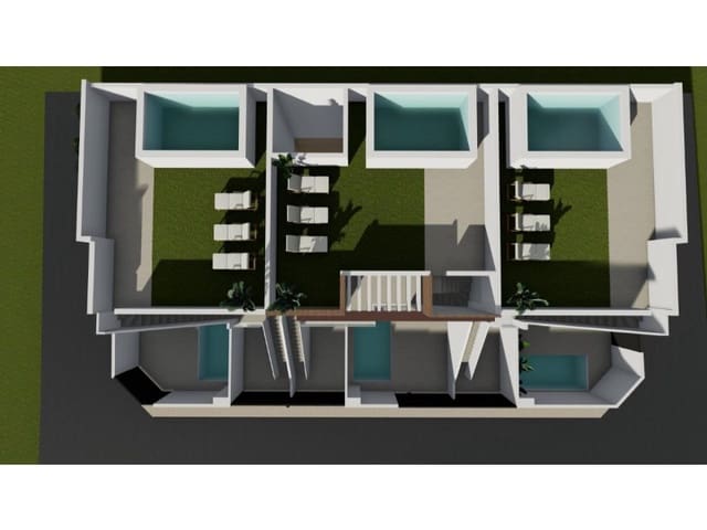 2 soveværelse Bungalow til salg i Lo Pagan, San Pedro del Pinatar med swimmingpool - € 279.000 (Ref: 9829025)