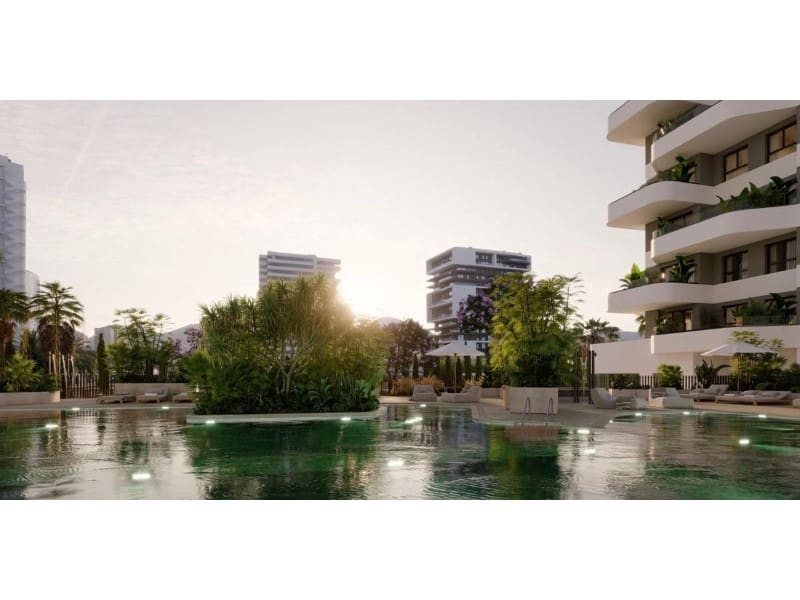 2 soveværelse Lejlighed til salg i Calpe / Calp med swimmingpool garage - € 435.000 (Ref: 9840893)