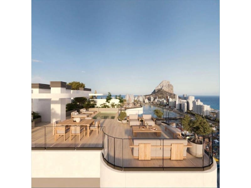 3 soveværelse Lejlighed til salg i Calpe / Calp med swimmingpool garage - € 455.000 (Ref: 9840898)