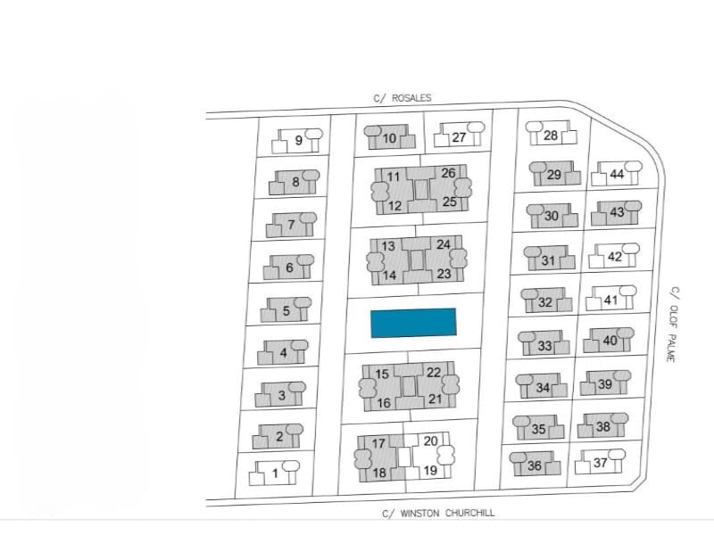 2 makuuhuone Paritalo myytävänä paikassa San Fulgencio - 280 000 € (Ref: 9859944)