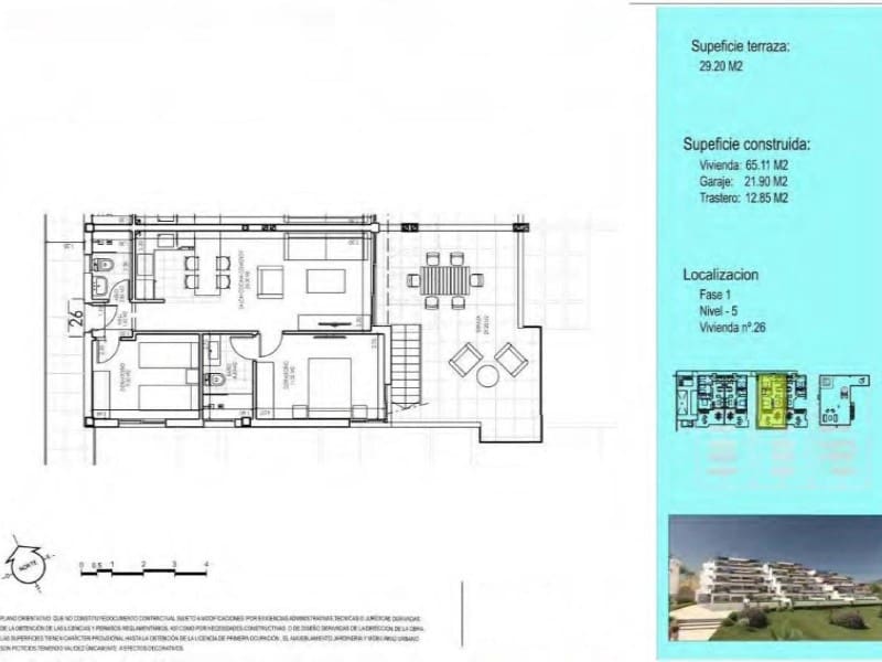 2 soverom Leilighet til salgs i Vera med svømmebasseng - € 245 000 (Ref: 9859968)