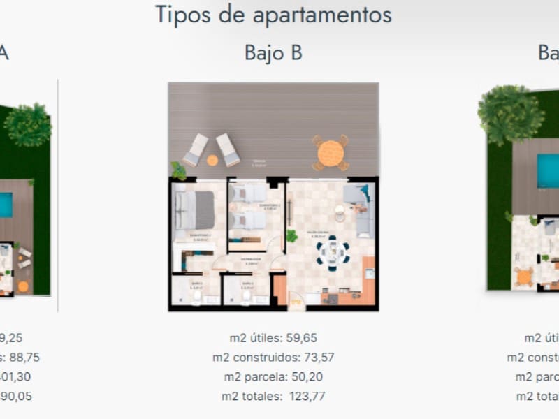 2 chambre Appartement à vendre à Finestrat avec piscine - 360 000 € (Ref: 9876242)
