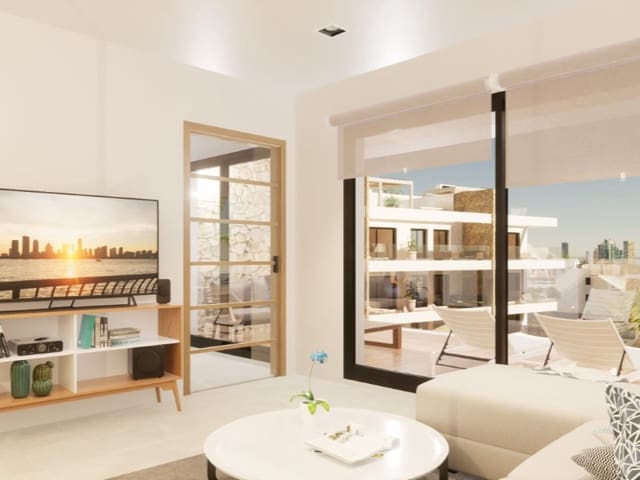 2 chambre Appartement à vendre à Balcón de Finestrat - Terra Marina, Finestrat avec piscine - 360 000 € (Ref: 9876242)