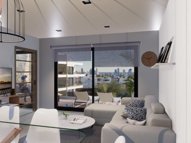 2 chambre Appartement à vendre à Balcón de Finestrat - Terra Marina, Finestrat avec piscine - 360 000 € (Ref: 9876242)