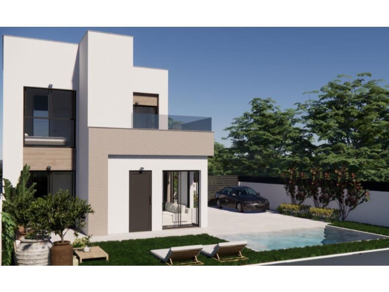 Chalet de 3 habitaciones en Rojales en venta con piscina - 386.900 € (Ref: 9876256)