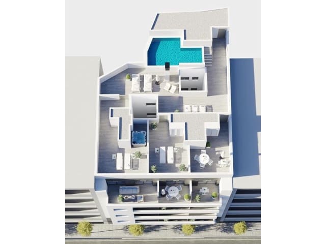 2 camera da letto Appartamento in vendita in Centro - Muelle Pesquero, Torrevieja con piscina - 299.000 € (Rif: 9876306)