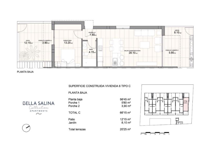 1 slaapkamer Appartement te koop in Pilar de la Horadada met zwembad - € 174.900 (Ref: 9876308)