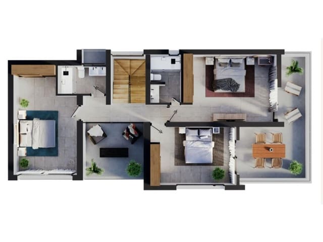 3 soverom Villa til salgs i Pueblo, Calpe / Calp med svømmebasseng - € 925 000 (Ref: 9876340)
