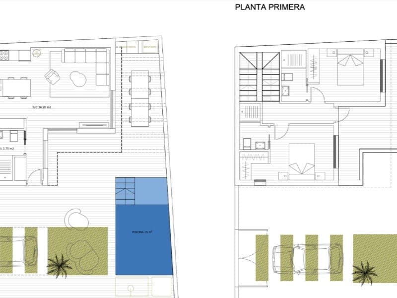 3 camera da letto Villa in vendita in San Pedro del Pinatar con piscina - 519.950 € (Rif: 9878707)