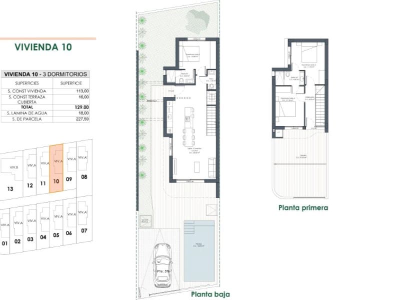 3 soveværelse Villa til salg i Los Montesinos med swimmingpool - € 445.000 (Ref: 9878714)