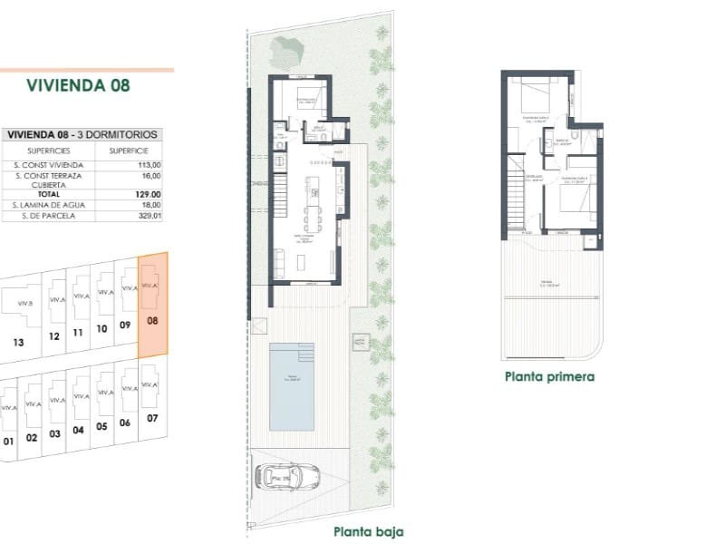 3 soveværelse Villa til salg i Los Montesinos med swimmingpool - € 445.000 (Ref: 9878714)