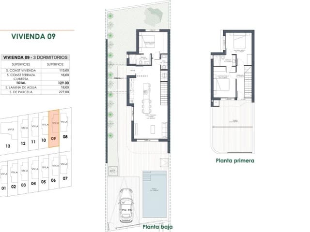 3 soveværelse Villa til salg i Los Montesinos med swimmingpool - € 445.000 (Ref: 9878714)