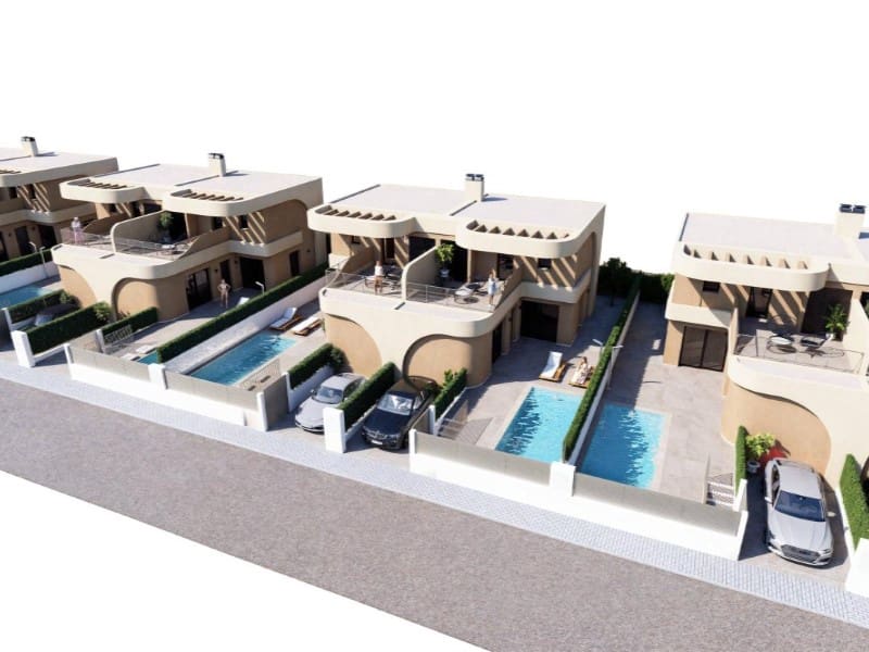 3 sypialnia Dom blizniak na sprzedaż w Daya Nueva z basenem - 399 000 € (Ref: 9878730)