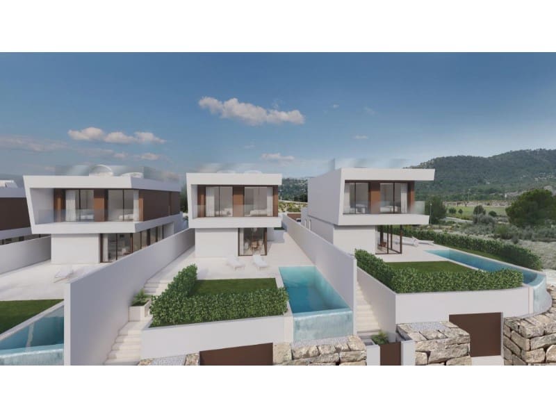 3 Zimmer Villa zu verkaufen in Finestrat mit Pool Garage - 605.000 € (Ref: 9881849)
