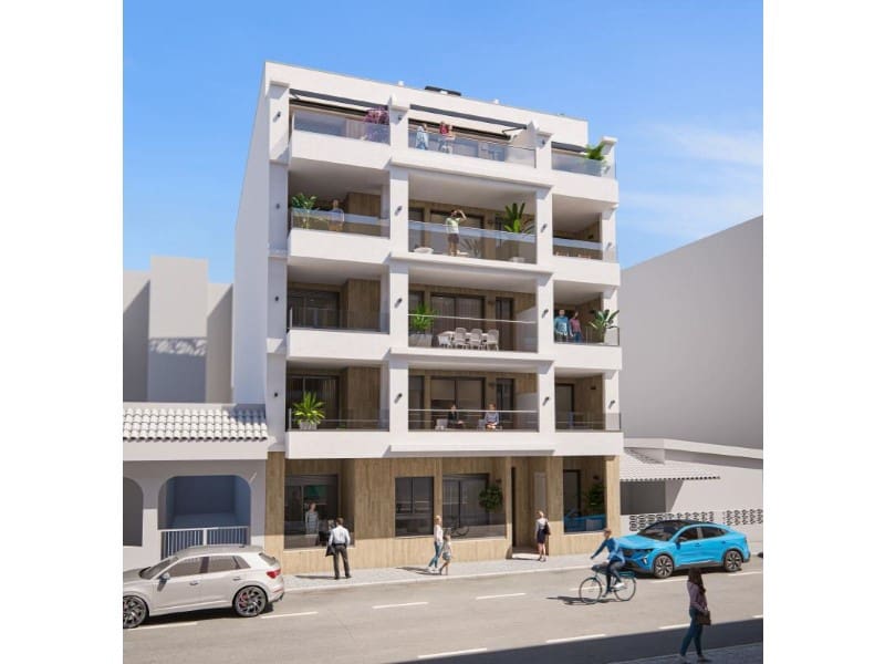 2 quarto Apartamento para venda em Torrevieja com piscina - 240 000 € (Ref: 9888012)