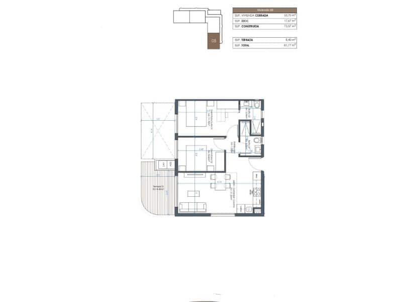 3 quarto Apartamento para venda em Guardamar del Segura com piscina garagem - 435 000 € (Ref: 9888017)