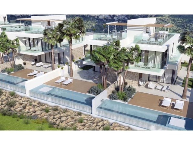 3 soveværelse Semi-Rækkehus til salg i Monforte del Cid med swimmingpool - € 895.000 (Ref: 9894419)