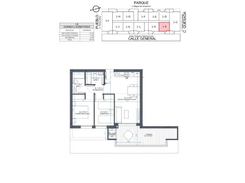 Apartamento de 2 habitaciones en Benijófar en venta - 441.000 € (Ref: 9894420)