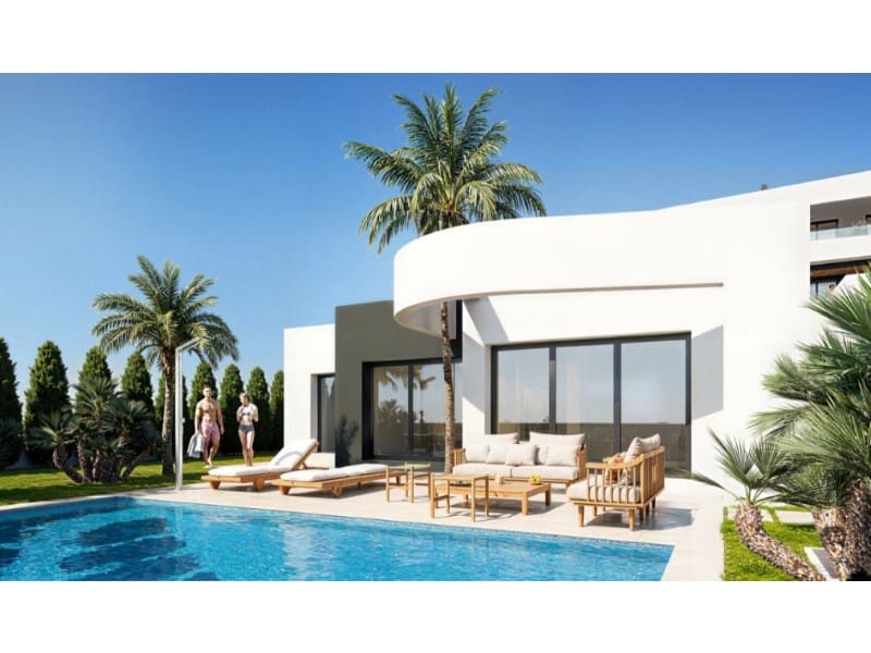 3 sovrum Villa till salu i Los Alcazares med pool - 599 000 € (Ref: 9900624)
