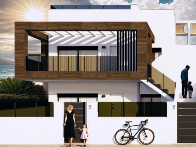 2 soverom Bungalow til salgs i Los Peñascos - El Salero - Los Imbernones, San Pedro del Pinatar med svømmebasseng garasje - € 276 000 (Ref: 9900626)