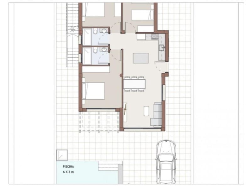Chalet de 3 habitaciones en Vera en venta con piscina - 429.000 € (Ref: 9900627)