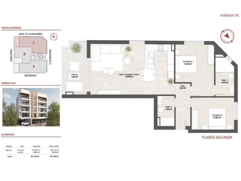 1 soveværelse Lejlighed til salg i San Pedro del Pinatar med swimmingpool - € 206.900 (Ref: 9900634)