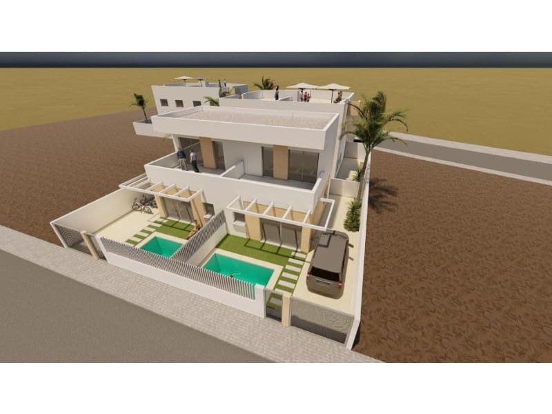 Pareado de 2 habitaciones en Puerto de Mazarron en venta con piscina - 249.900 € (Ref: 9900639)