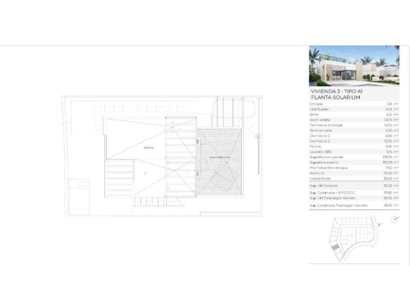 3 quarto Moradia para venda em Vera com piscina - 341 000 € (Ref: 9900642)