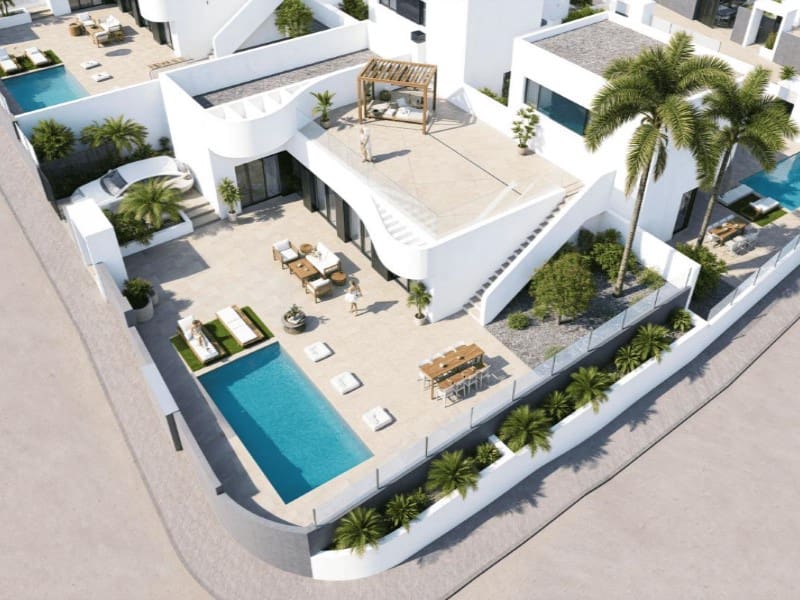 3 soveværelse Villa til salg i Algorfa med swimmingpool - € 475.000 (Ref: 9904533)