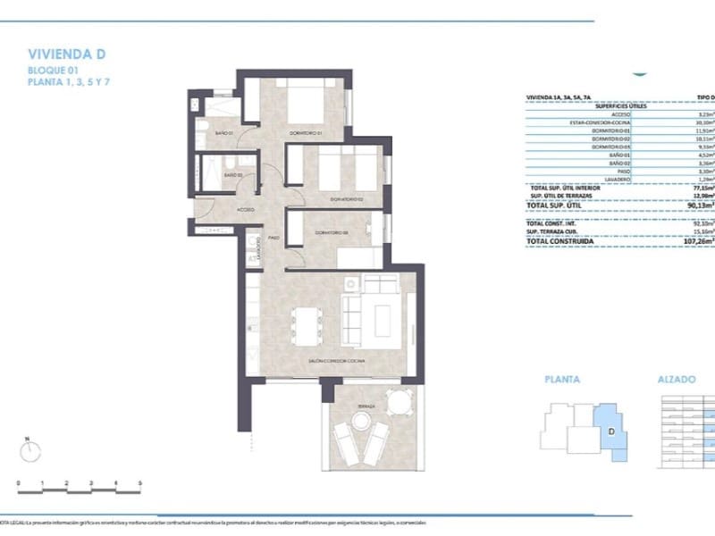 Apartamento de 3 habitaciones en Calpe / Calp en venta con piscina - 430.000 € (Ref: 9904565)
