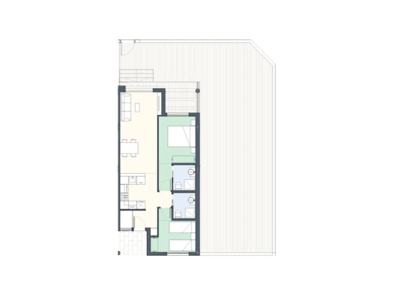 2 soveværelse Lejlighed til salg i Pilar de la Horadada med swimmingpool garage - € 334.000 (Ref: 9904588)