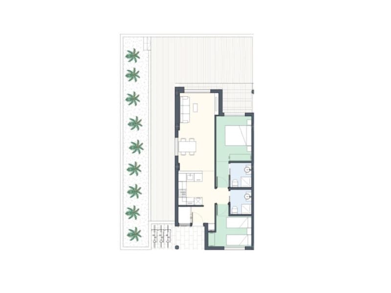 Apartamento de 2 habitaciones en Pilar de la Horadada en venta con piscina garaje - 339.000 € (Ref: 9904590)