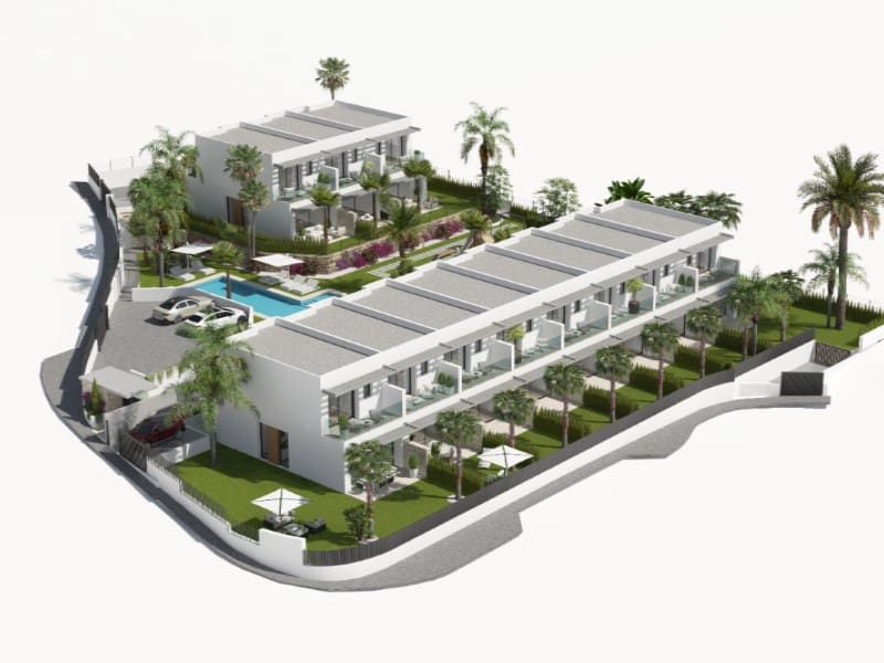 3 quarto Moradia Geminada para venda em Finestrat com piscina - 525 000 € (Ref: 9904602)