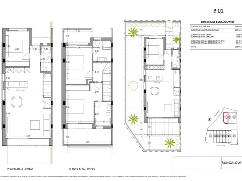 3 quarto Moradia Geminada para venda em Finestrat com piscina - 525 000 € (Ref: 9904602)