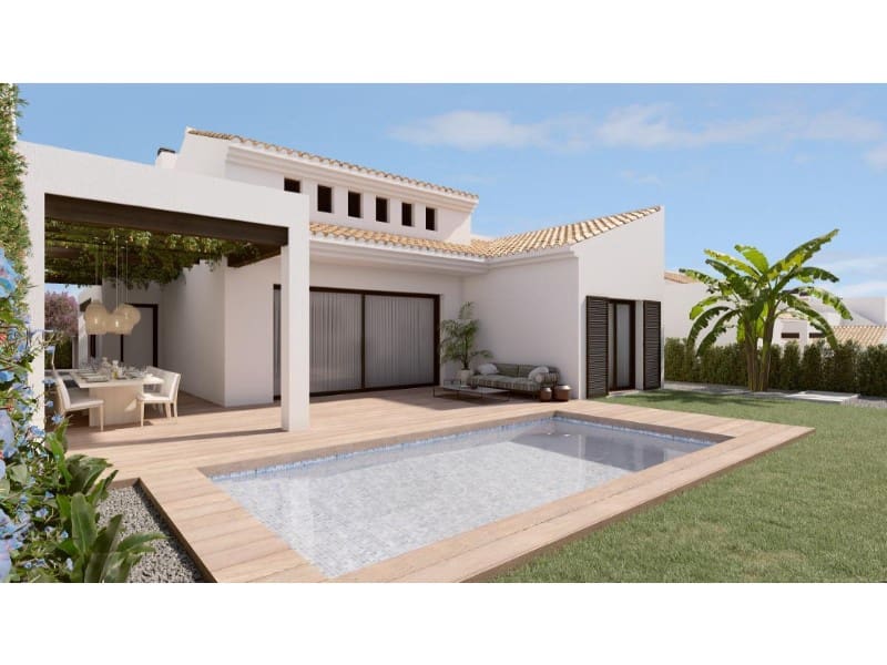 3 slaapkamer Villa te koop in Algorfa met zwembad garage - € 465.000 (Ref: 9904614)