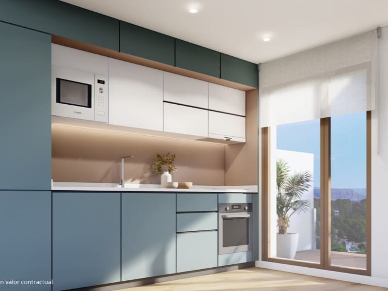 4 soveværelse Semi-Rækkehus til salg i La Nucia med swimmingpool - € 465.000 (Ref: 9904616)
