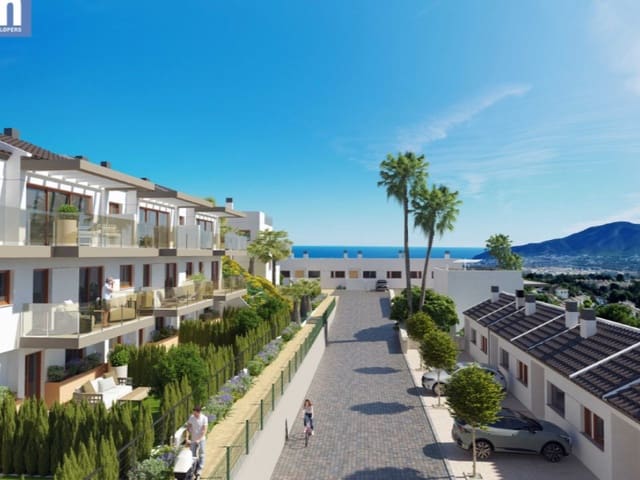 4 soveværelse Semi-Rækkehus til salg i Barranco Hondo - Varadero  , La Nucia med swimmingpool - € 465.000 (Ref: 9904616)