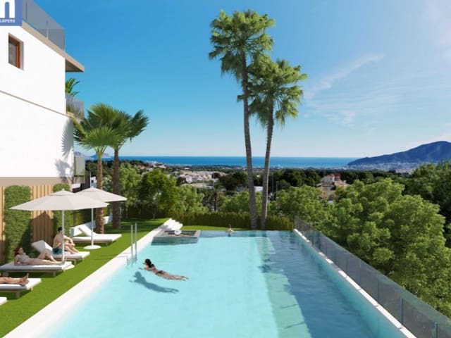 4 soveværelse Semi-Rækkehus til salg i Barranco Hondo - Varadero  , La Nucia med swimmingpool - € 465.000 (Ref: 9904616)