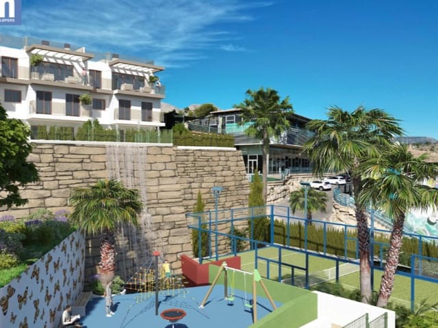 4 soveværelse Semi-Rækkehus til salg i Barranco Hondo - Varadero  , La Nucia med swimmingpool - € 465.000 (Ref: 9904616)