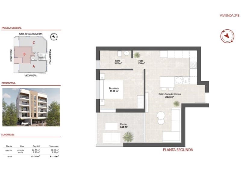 Apartamento de 1 habitación en Lo Pagan en venta con piscina - 229.900 € (Ref: 9907468)
