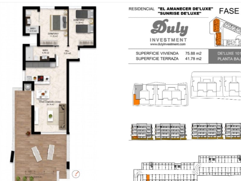 2 soveværelse Lejlighed til salg i Orihuela Costa med swimmingpool - € 575.000 (Ref: 9913067)